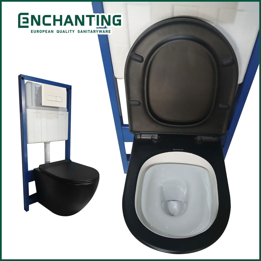 Wall Hung Toilet / Kloset Duduk Gantung Europe Enchanting E1365