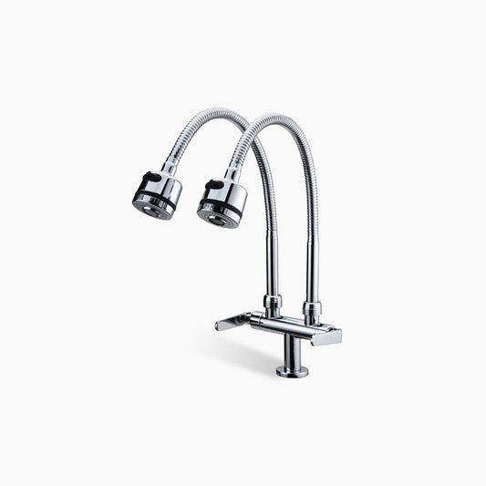 Kran Angsa Kitchen Europe Enchanting E1505 Double Hose