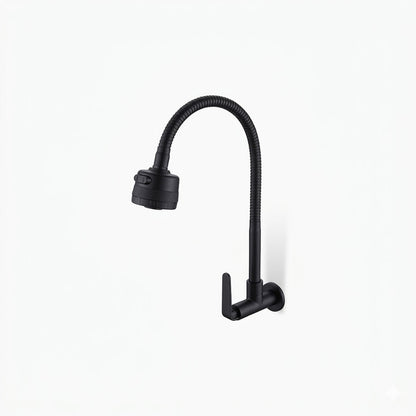 Kran Wastafel Dapur / Kitchen Angsa Cold Europe Enchanting E1530 Black