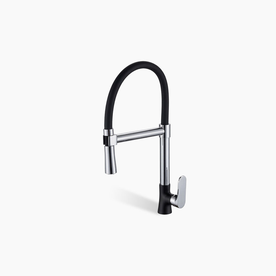 Kran Air Cuci Piring Europe Enchanting Black Chrome E1539
