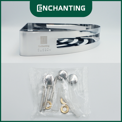 Enchanting Rak Sabun Sudut Stainless Steel Minimalist Style E1551