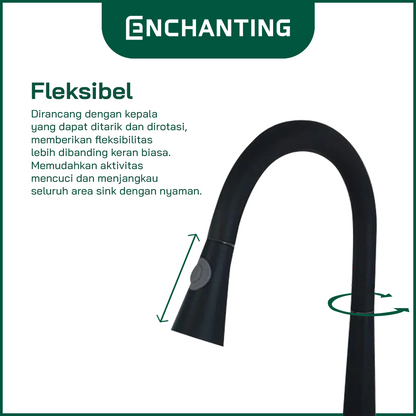 Keran Dapur Angsa Fleksibel Europe Enchanting E1581
