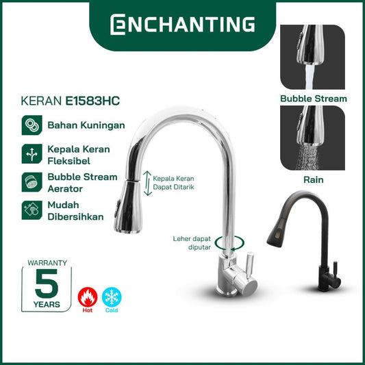 Keran Dapur Angsa Fleksibel Europe Enchanting E1583