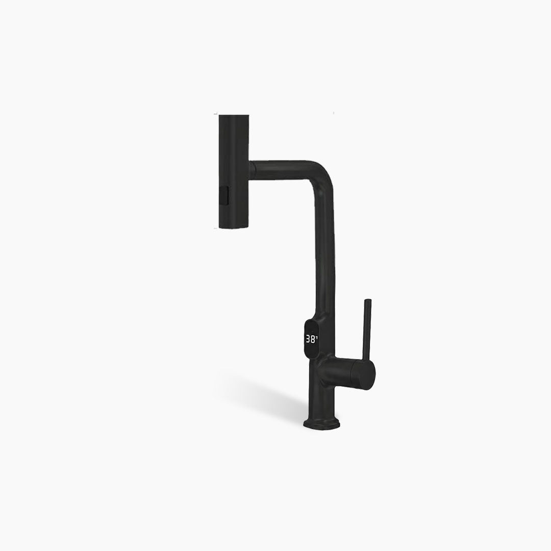 Smart Kitchen Faucet Fleksibel Europe Enchanting E1591 LED Temperature