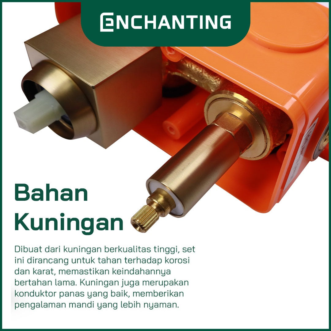 Shower Set Tanam Dinding Kamar Mandi Europe Enchanting E1600