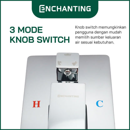 Shower Set Tanam Dinding Kamar Mandi Europe Enchanting E1600