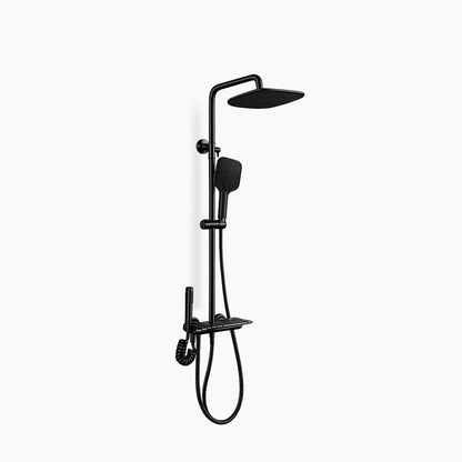 Shower Set Black Design Europe Enchanting E1696 Piano Series