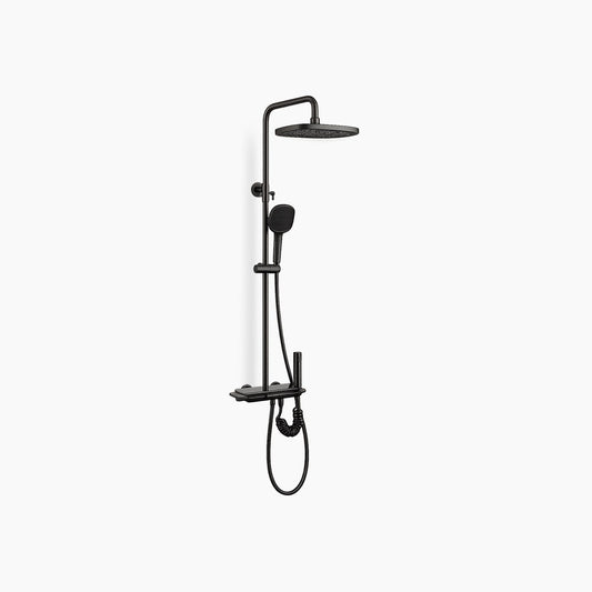 Shower Set LED Black Design Europe Enchanting E1777 HydroPower Series