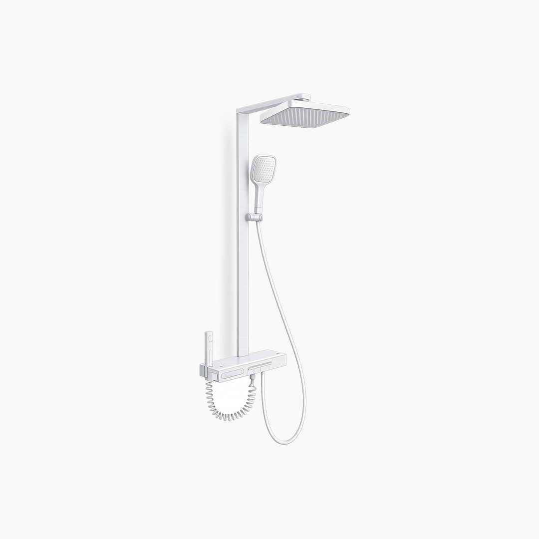 ENCHANTING Shower Set LED Piano Design Europe Enchanting E1779 & E1780 Hydropower Series
