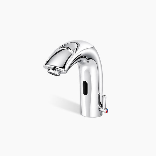 Kran Wastafel Sensor Otomatis Enchanting E180 Hot & Cold Chrome
