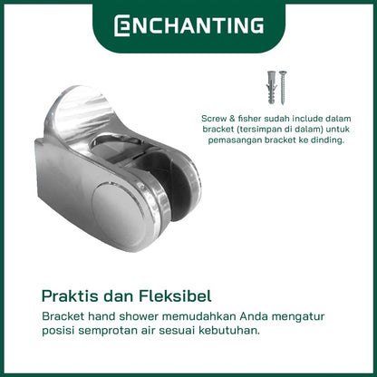 Head / Kepala Hand Shower 3 Switch Europe Enchanting E211