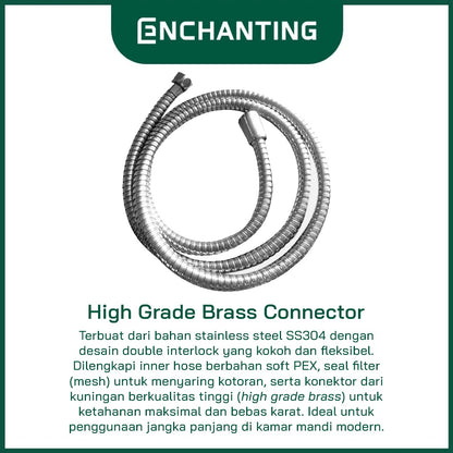 Head / Kepala Hand Shower 3 Switch Europe Enchanting E211