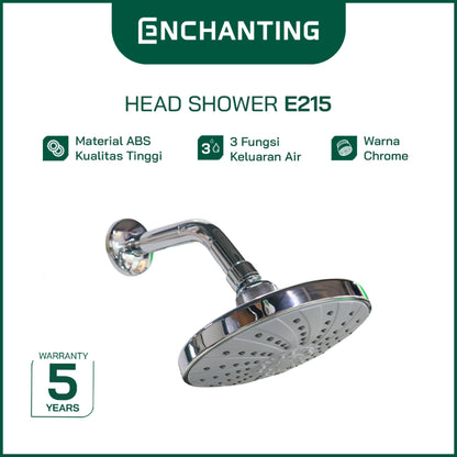 Kepala Shower Mandi Europe Enchanting High Quality 3 Fungsi E215