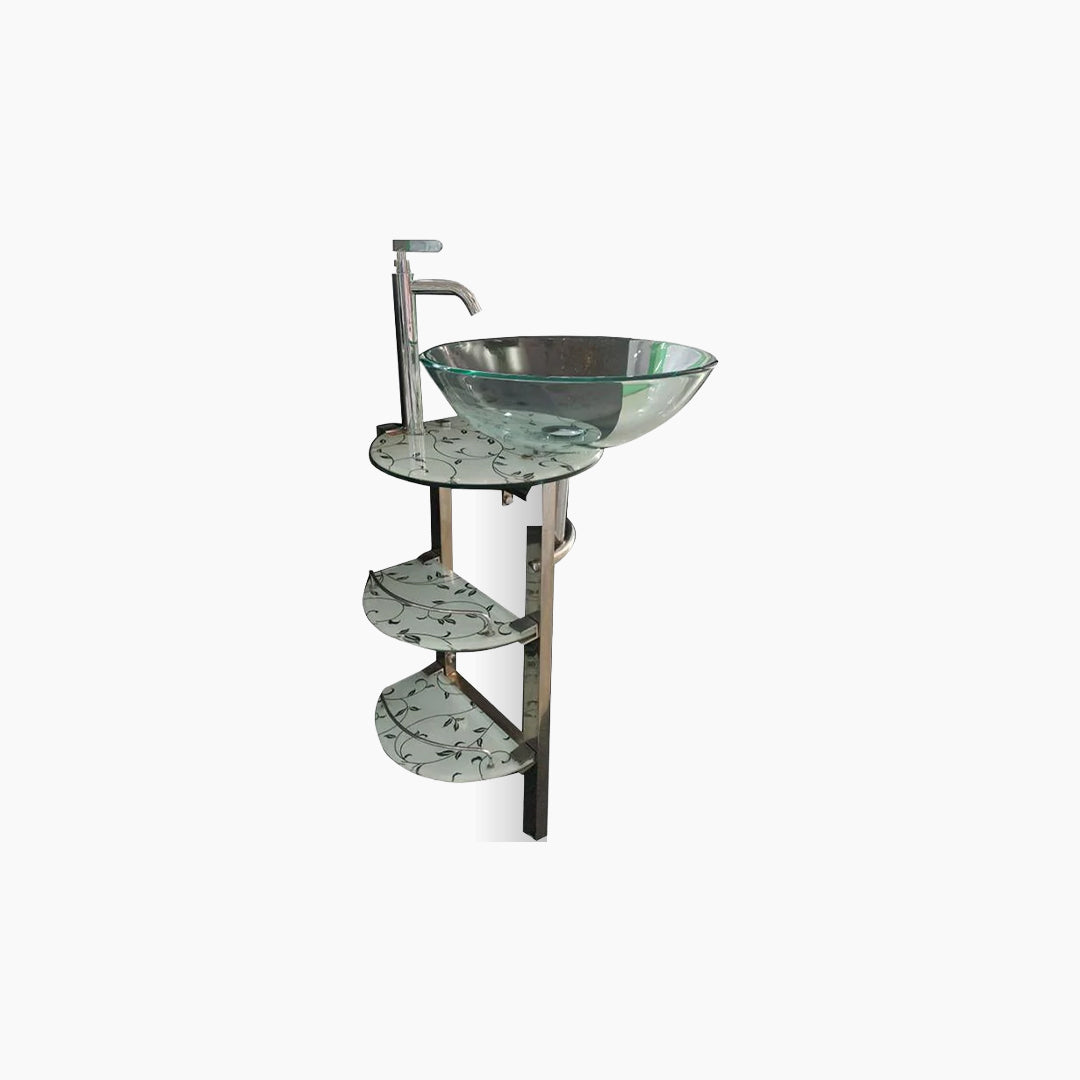 Wastafel Cuci Tangan Kaca Minimalis Enchanting high luxury E225