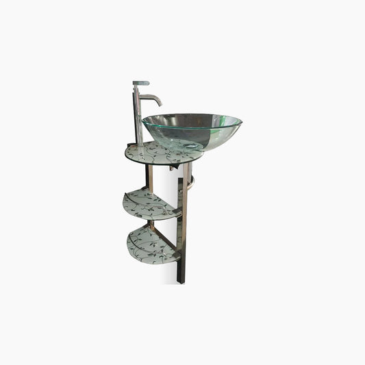 Wastafel Cuci Tangan Kaca Minimalis Enchanting high luxury E225