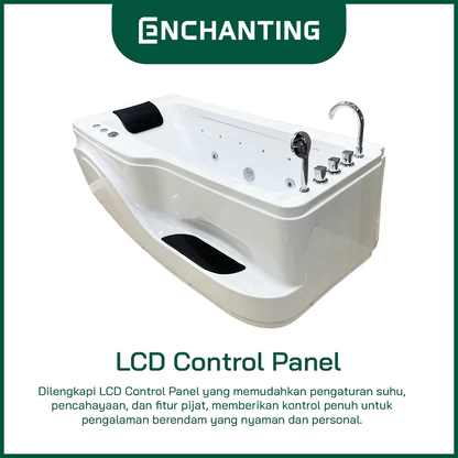 Aesthetic Bathtub Kamar Mandi Europe Enchanting E8617