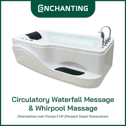 Aesthetic Bathtub Kamar Mandi Europe Enchanting E8617