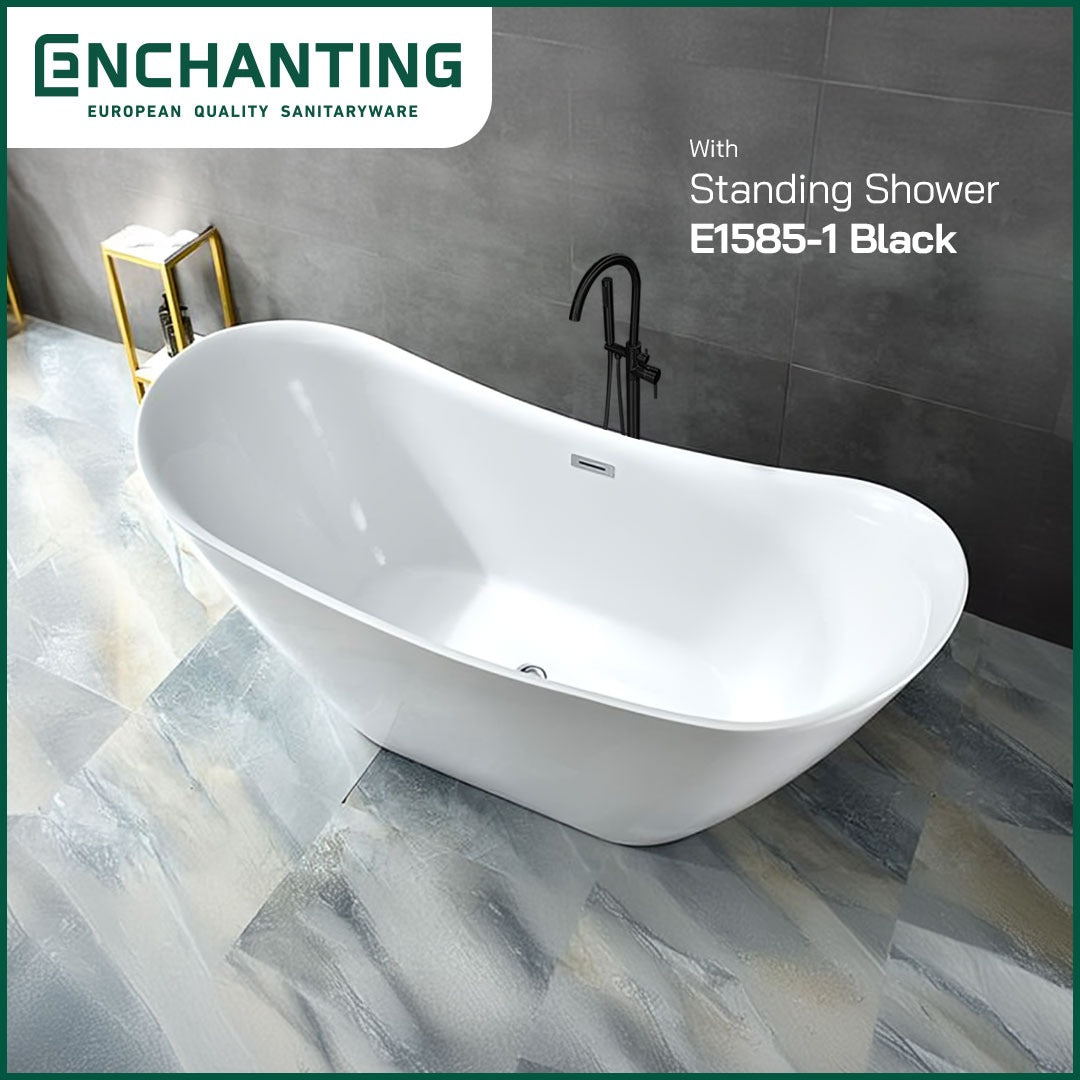 Bathtub Free Standing Kamar Mandi Europe Enchanting BathTub E8623