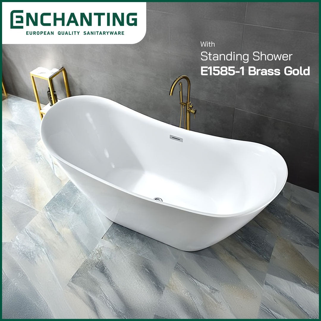 Bathtub Free Standing Kamar Mandi Europe Enchanting BathTub E8623