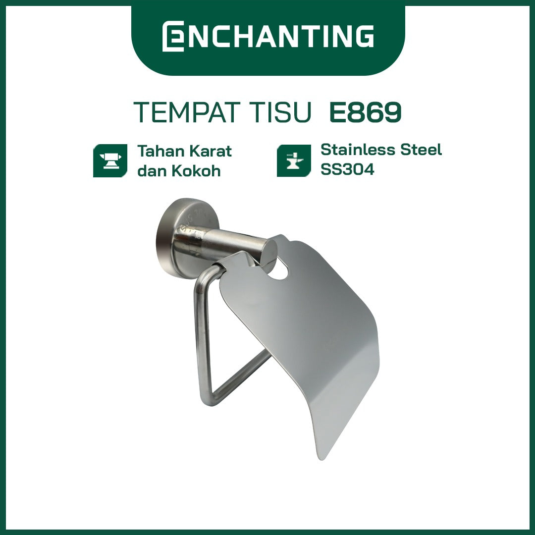 Tissue Holder / Tempat Tissue Kamar Mandi Europe Enchanting E869