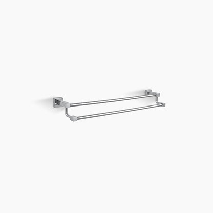 Double Towel Bar / Rak Gantungan Handuk Dinding Europe Enchanting E926
