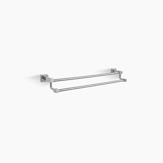 Double Towel Bar / Rak Gantungan Handuk Dinding Europe Enchanting E926