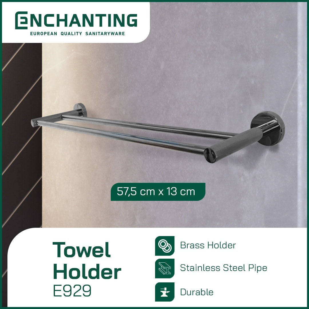 Rak Tempat Handuk / Towel Holder Enchanting E929