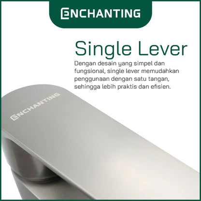 ENCHANTING Keran Wastafel Cuci Tangan Panas Dingin Kamar Mandi EP1594 Kran Air