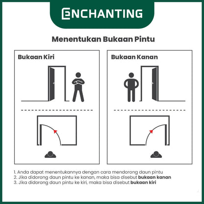 Set Pintu Rumah Aluminium Minimalist Europe Enchanting GR01