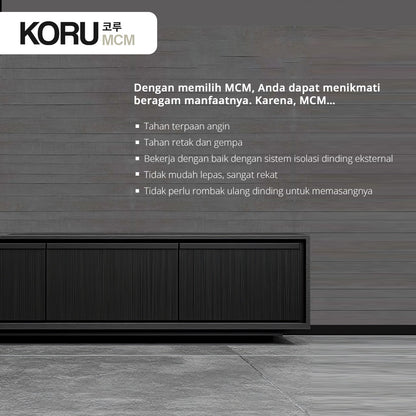 KORU Dinding Stone MCM MB-02203 Harga Per Lembar