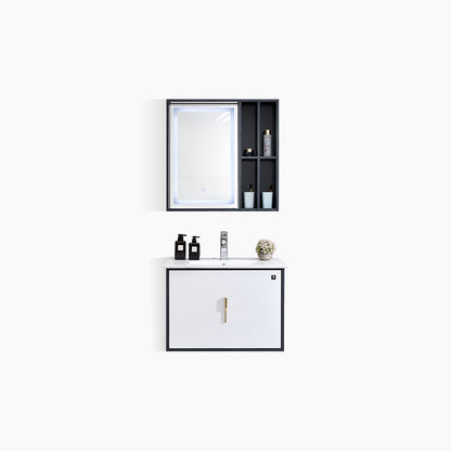 Wastafel Cabinet Set Modern Design Minimalist Europe Enchanting M8021