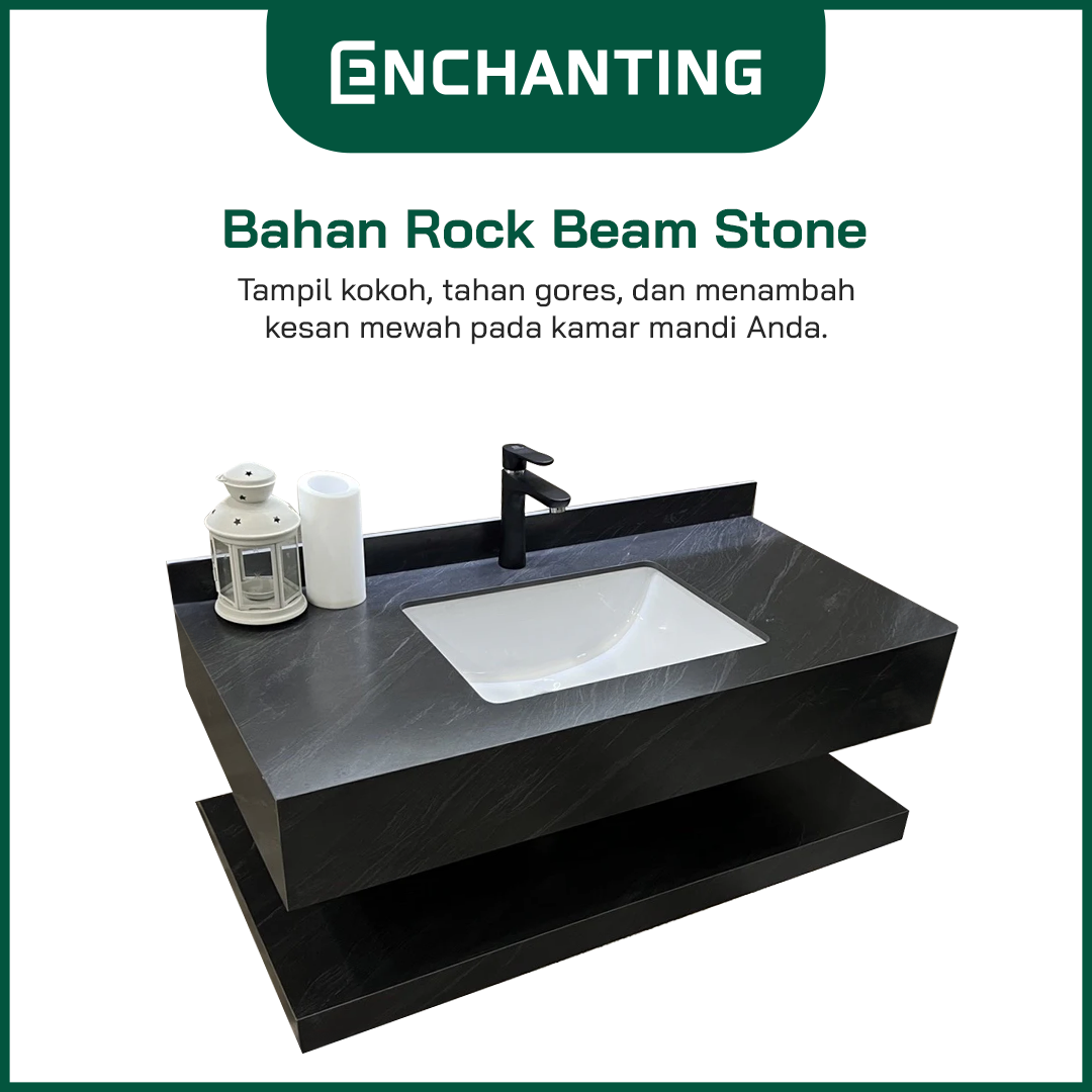 ENCHANTING Wastafel Kabinet Handmade Europe Enchanting Rock Beam Stone MA300 MA301