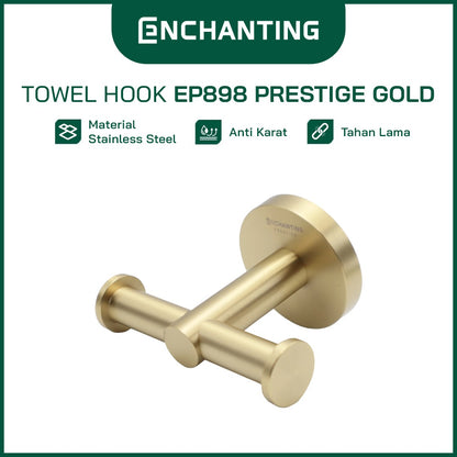 ENCHANTING Towel Hook Stainless Steel Gantungan Handuk Baju Hanger Kamar Mandi EP898