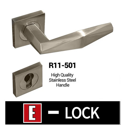 Enchanting Handle Pintu Rumah Elock Europe Minimalist Style R11-501