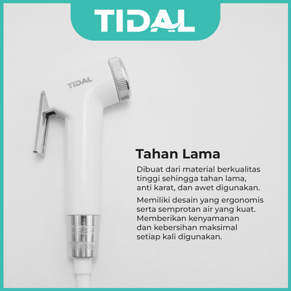 Jet Shower Toilet / Bidet Kloset Tidal TD003 White