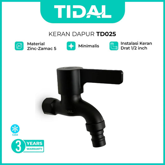 Keran Air Tembok Taman Kamar Mandi Tidal TD025