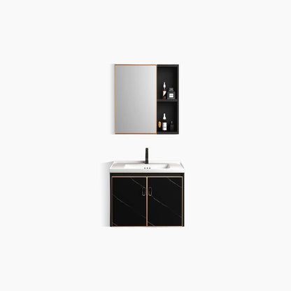 Wastafel Kabinet Modern Minimalis Cermin Kamar Mandi TIDAL TD051