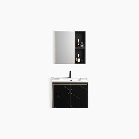 Wastafel Kabinet Modern Minimalis Cermin Kamar Mandi TIDAL TD051