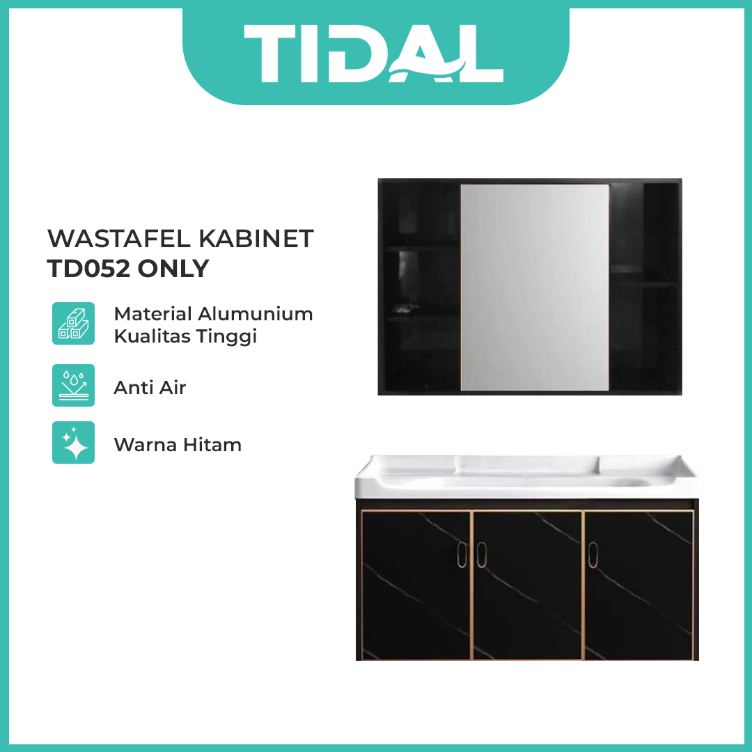 Wastafel Kabinet Set Kamar Mandi TIDAL TD052