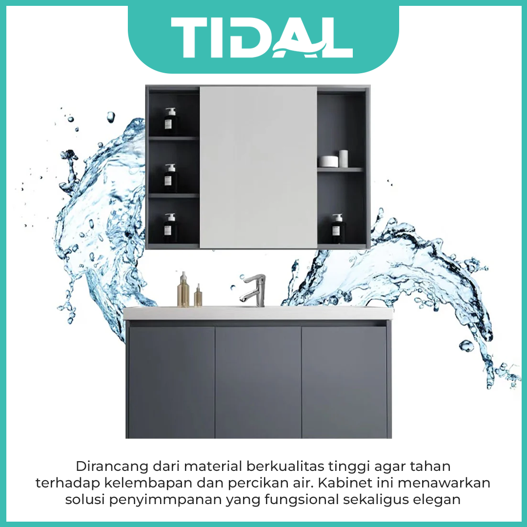 Wastafel Kabinet Set Kamar Mandi TIDAL TD052