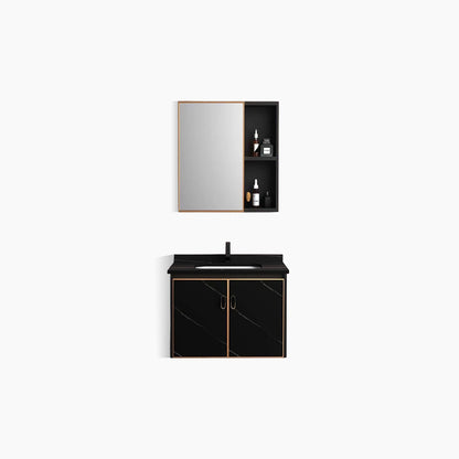 Wastafel Kabinet Modern Minimalis Cermin Kamar Mandi TIDAL TD061