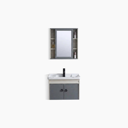 Wastafel Kabinet Cermin Set Modern Minimalis Kamar Mandi Tidal TD065