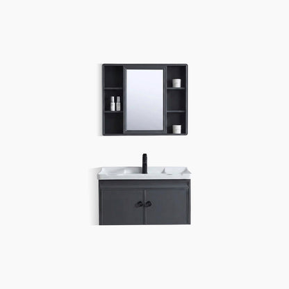 Wastafel Kabinet Kamar Mandi Cermin Mnimalis Modern Tidal TD066
