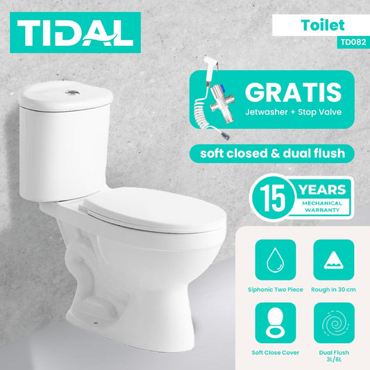 Toilet / Kloset Duduk Tidal TD082