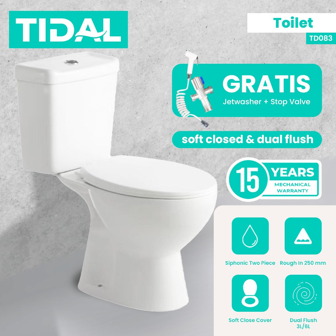 Toilet / Closet Duduk Tidal TD083