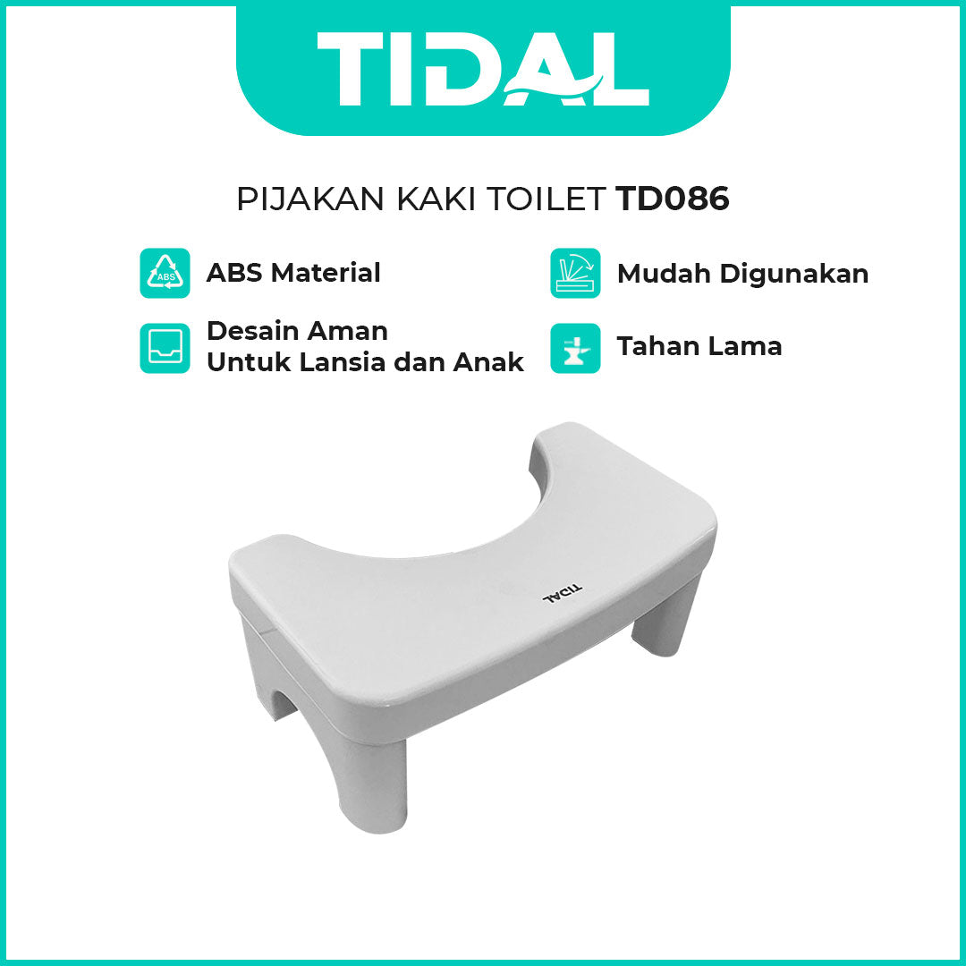 Kursi Bangku Pijakan Kaki Toilet / Kloset Duduk Tidal TD086