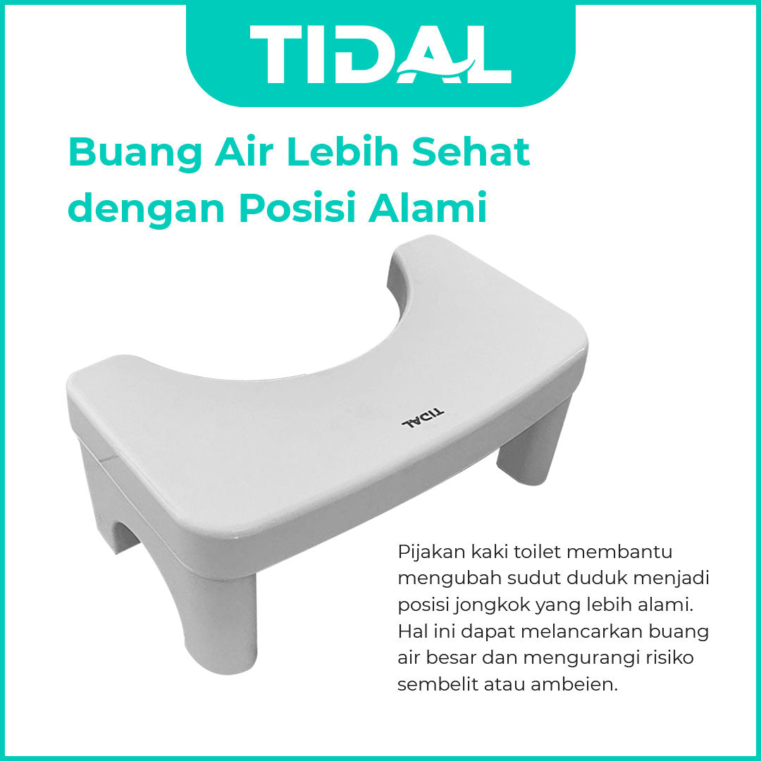 Kursi Bangku Pijakan Kaki Toilet / Kloset Duduk Tidal TD086