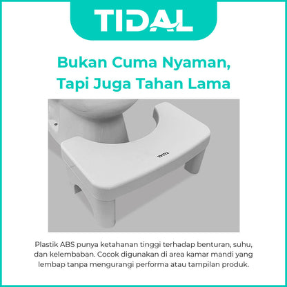 Kursi Bangku Pijakan Kaki Toilet / Kloset Duduk Tidal TD086