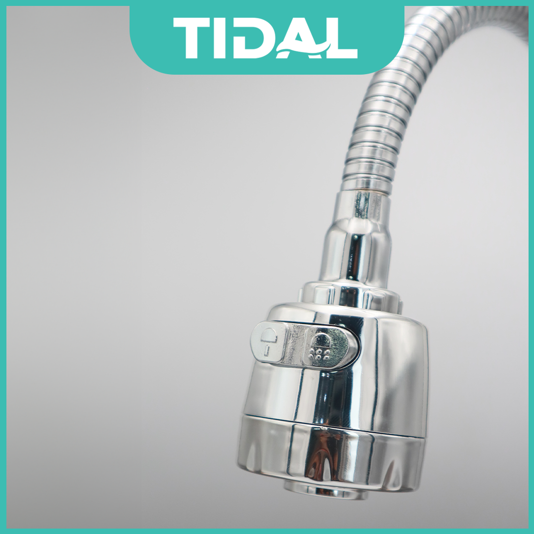 Keran Air Cuci Piring Tanam Dapur Stainless Tidal TD091