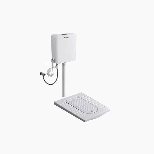 SET Toilet / Kloset Jongkok Tidal TD112/TD131 with Flush